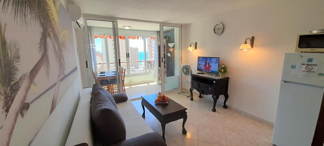 Apartment Sea View In Rincon De Loix- Free Parking, Pool, Wi-Fi, New Air Conditioning Benidorm Exteriör bild