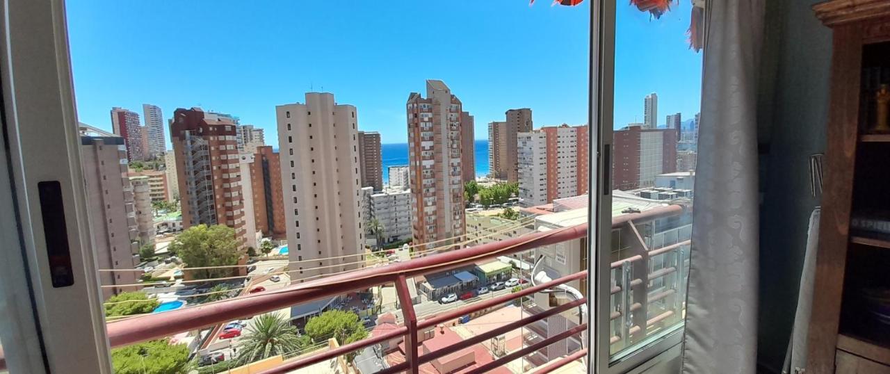 Apartment Sea View In Rincon De Loix- Free Parking, Pool, Wi-Fi, New Air Conditioning Benidorm Exteriör bild