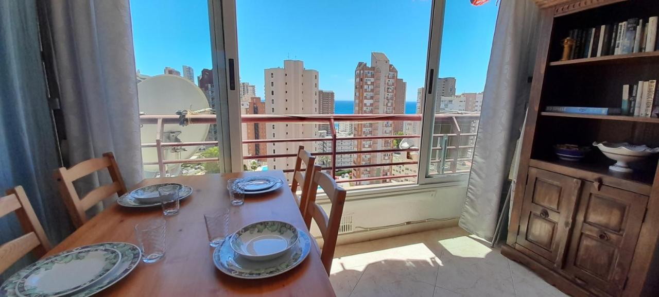 Apartment Sea View In Rincon De Loix- Free Parking, Pool, Wi-Fi, New Air Conditioning Benidorm Exteriör bild