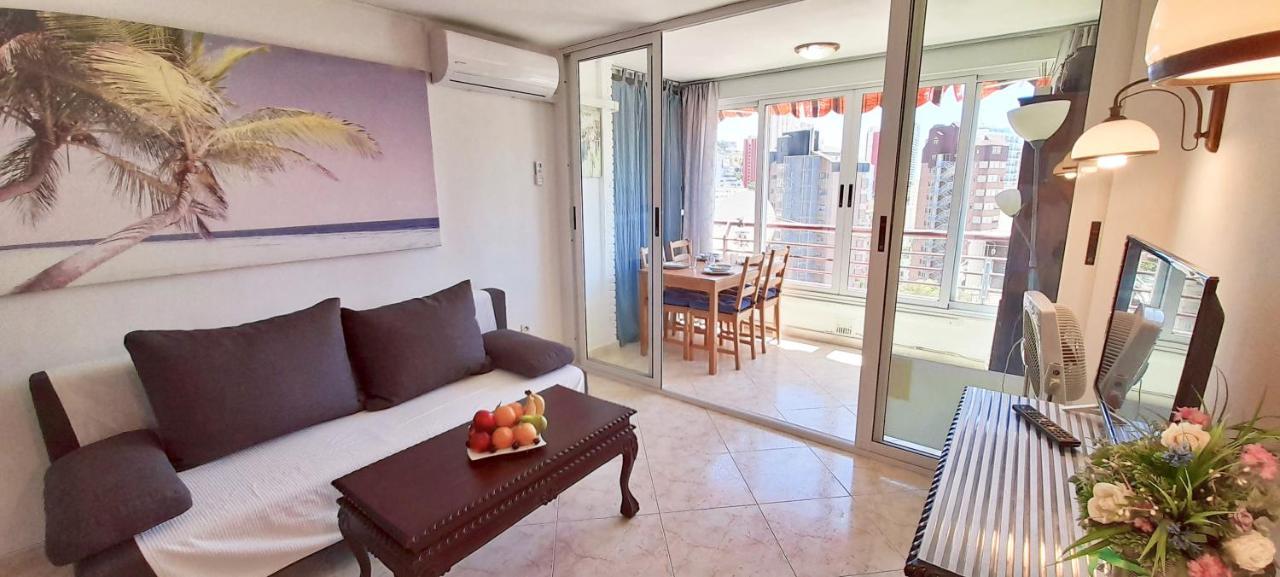 Apartment Sea View In Rincon De Loix- Free Parking, Pool, Wi-Fi, New Air Conditioning Benidorm Exteriör bild