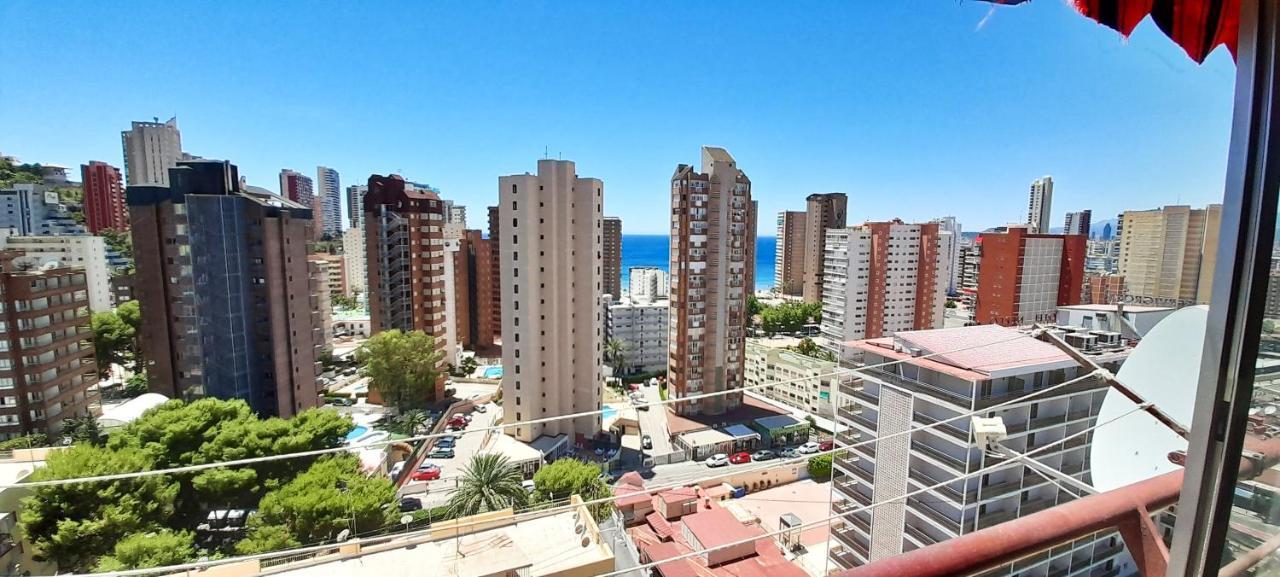 Apartment Sea View In Rincon De Loix- Free Parking, Pool, Wi-Fi, New Air Conditioning Benidorm Exteriör bild