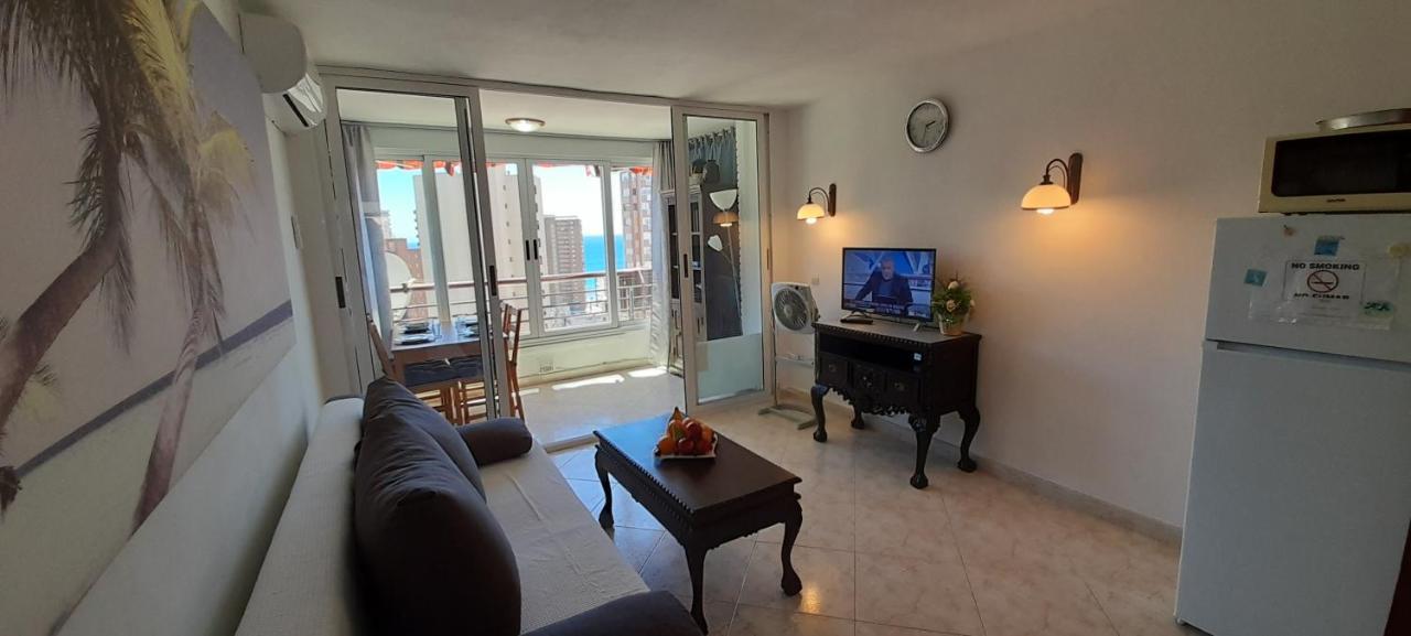 Apartment Sea View In Rincon De Loix- Free Parking, Pool, Wi-Fi, New Air Conditioning Benidorm Exteriör bild