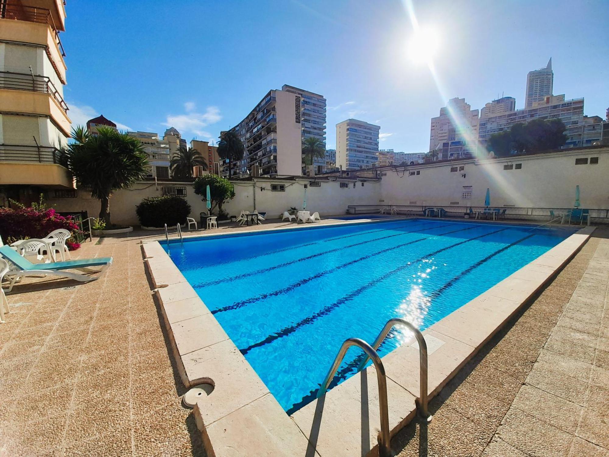 Apartment Sea View In Rincon De Loix- Free Parking, Pool, Wi-Fi, New Air Conditioning Benidorm Exteriör bild