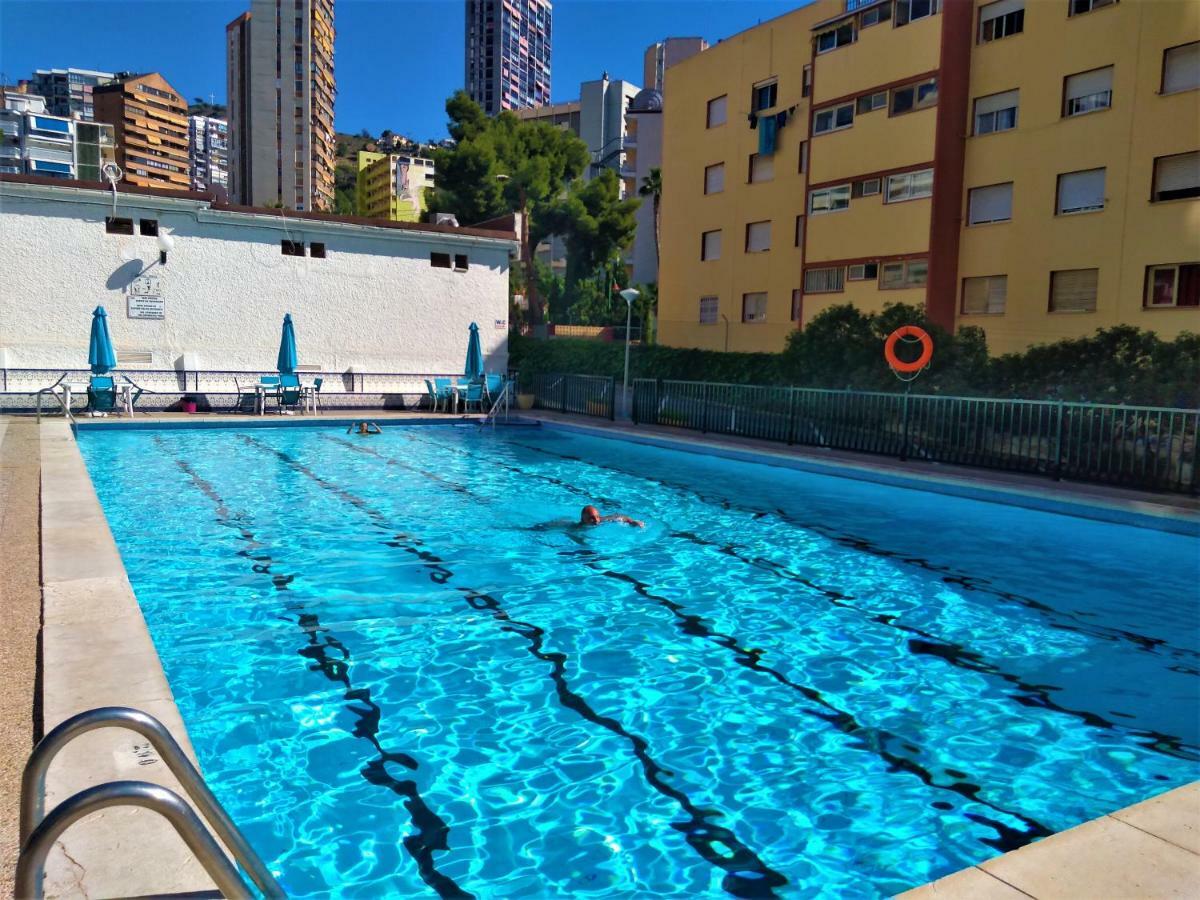 Apartment Sea View In Rincon De Loix- Free Parking, Pool, Wi-Fi, New Air Conditioning Benidorm Exteriör bild