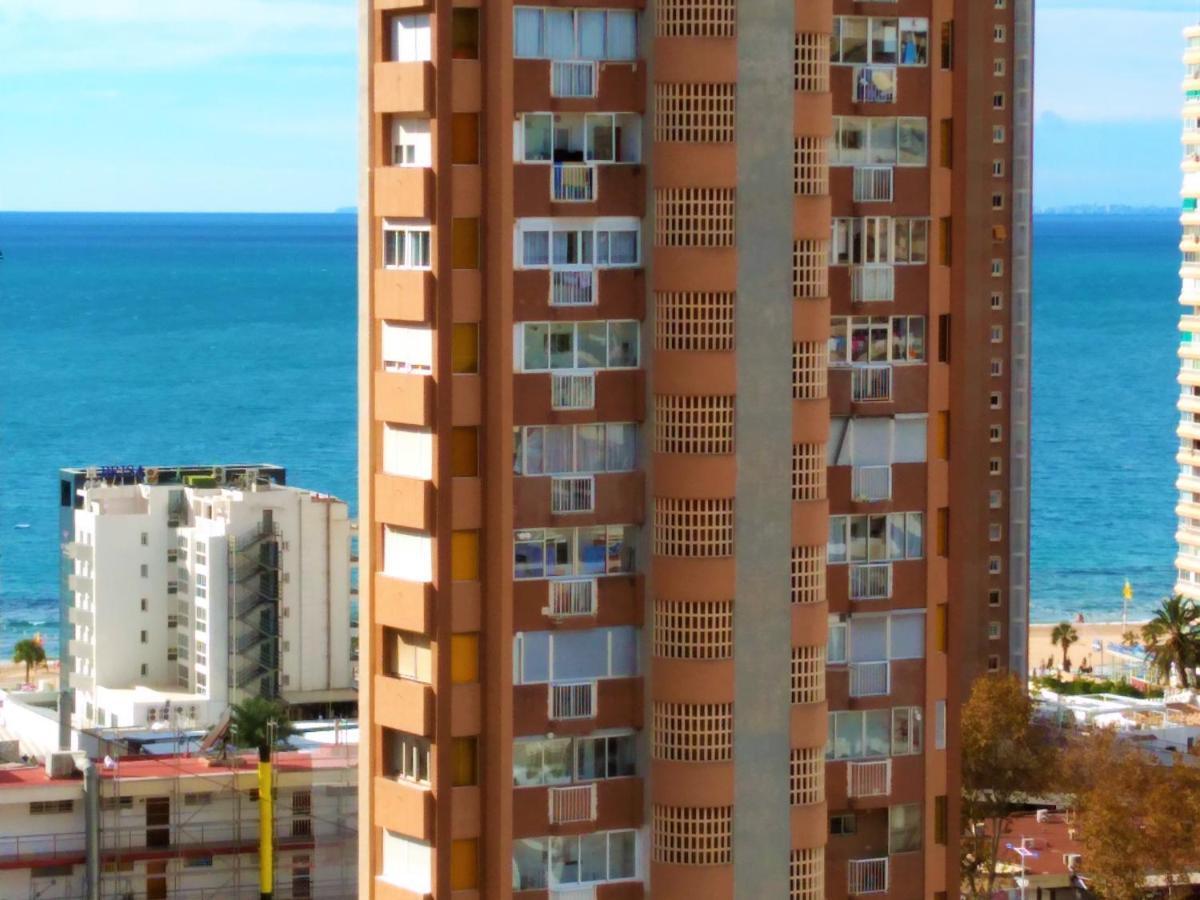 Apartment Sea View In Rincon De Loix- Free Parking, Pool, Wi-Fi, New Air Conditioning Benidorm Exteriör bild